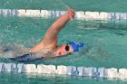 Swimming vs Babson  Wheaton College Swimming vs Babson College. - Photo By: KEITH NORDSTROM : Wheaton, Swimming, Babson